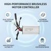 VBESTLIFE 36V 48V Brushless Motor Controller, 25A E Bike Speed Controller with Double Function for KT 500W 750W Motors view 4