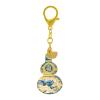 Fengshuibringluck Feng Shui Fengshui HuLu Double Crane Longevity Stay Healthy Amulet Keychain, Blue, 12.5*3.5cm/4.7*1.3in view 3