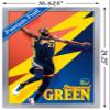 Trends International NBA Golden State Warriors - Draymond Green 21 Wall Poster, 14.725" x 22.375", Silver Framed Version view 3