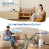 LEVOIT Smart Cool Mist Top Fill Humidifiers for Bedroom with Sensor, Auto Humidity Setting, APP & Voice Control, Essential Oil Diffuser, Ultra Quiet Operation, Super Easy Top Fill, 3L, White view 3