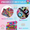 Chinco 20 Pieces 80s Photo Booth Props 80's Party Decorations Sign Back to 80s Retro Disco Photo Booth Props for 1980s Hippie Rock and Hip Hop Neon Throwback Adults Birthday Supplies Favors view 3