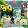 Marspark 12 Pcs Safari Goodie Bags Safari Party Bags for Kids Jungle Party Decorations Animal Party Favor Treat Boxes Animal Themed Birthday Baby Shower Supplies view 4