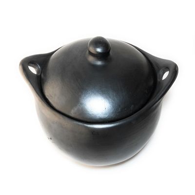 Chamba Handcrafted Clay Pot for Cooking 5 Liters  Natural, Non-Toxic Earthenware for Healthy Meals | Perfect for Stovetop, Oven, and Slow Cooking