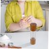 1pc Manual Pepper Mill and Thickness Practical Wood Ceramic Core for Cooking Camping and Bbq Design Packaging view 2