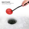 Shanrya Ice Scoop, Ice Fishing Scoop Skimmer Folded Winter Ice Fishing Tool Plastic Outdoor Fishing Tackle Accessories Fishing Parts Supplies for Scooping Out Ice While Fishing, 13.78in view 3