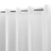 ABLUEN No Hook PEVA Shower Curtain or Liner - 8G Heavy Duty Frosted Bathroom Shower Curtain No Hooks Required, Waterproof Plastic & PVC Free, Standard Size 71 x 74, Frost view 1