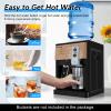 Water Dispenser Countertop Electric Free Standing Top Loading Hot & Cold Water Cooler Water Dispenser Auto Temperature Control Water Cooler Machine with Hot Cold for Home Office view 3
