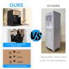Water Dispenser Countertop Electric Free Standing Top Loading Hot & Cold Water Cooler Water Dispenser Auto Temperature Control Water Cooler Machine with Hot Cold for Home Office view 4