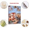 50 Most Famous Paintings - The Triumph of Galatea by Raphael Canvas Art Poster and Wall Art Picture Print Modern Family Bedroom Decor Posters 16x24inch(40x60cm) view 2