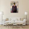 50 Most Famous Paintings - Rene Magritte - The Son of Man Poster Decorative Painting Canvas Wall Art Living Room Posters Bedroom Painting 20x30inch(50x75cm) view 4