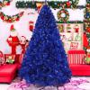 Christmas Tree by Height 4ft 5ft 6ft 7ft 8ft,Christmas Tree Blue Large Artificial Christmas Tree Encrypted Christmas Tree (Blue, 6ft / 180 Cm) view 1