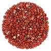 Orientrea 1.1lb Natural Red Jasper Crystal Chips-Red Jasper Healing Crystals Chips, Crushed Crystal Gemstones for Crafts, Beautiful Package for Gift view 1