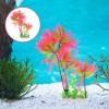 POPETPOP 1pc Fish Tank Landscaping Ornaments Plants Decor Mini Plants Faux Plants Faux Rock Plants Aquarium Decor Aquarium Plant Decor Models Pink Artificial Resin Fake Plant Small Coconut view 2