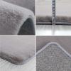 XYXH Area Rug Modern Soft 2x4ft, Shaggy Rugs Fluffy Carpets, Furry Rugs for Living Room Bedroom, Fuzzy Rugs for Nursery Dorm, Shag Area Rugs for Girls Boys Room (F 60x120cm) view 2