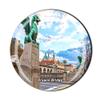 Dragon Bridge Ljubljana Fridge Magnet Crystal Tourist Souvenir Gift Collection Refrigerator Magnetic Sticker view 1