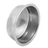 51mm Non Pressurized Filter, Coffee Machine Filter Basket, Stainless Steel Reusable Coffee Machine Strainer Bowl, Single Basket for De for Home Office view 3