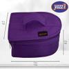 Yazzii Iron Storage Case - Iron Protective Cover - Travel Iron Holder with Handle & Zipper Closure - Iron Carrying Storage Bag - Dustproof & Easy to Carry Purple view 3