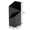 LHRUI Umbrella Holder Irregular Metal Umbrella Stand with Removable Water Tray, Modern Geometric Wall Paper Holder, Umbrella Organizer for Home Apartment Office Foyer (Color : Black) view 3