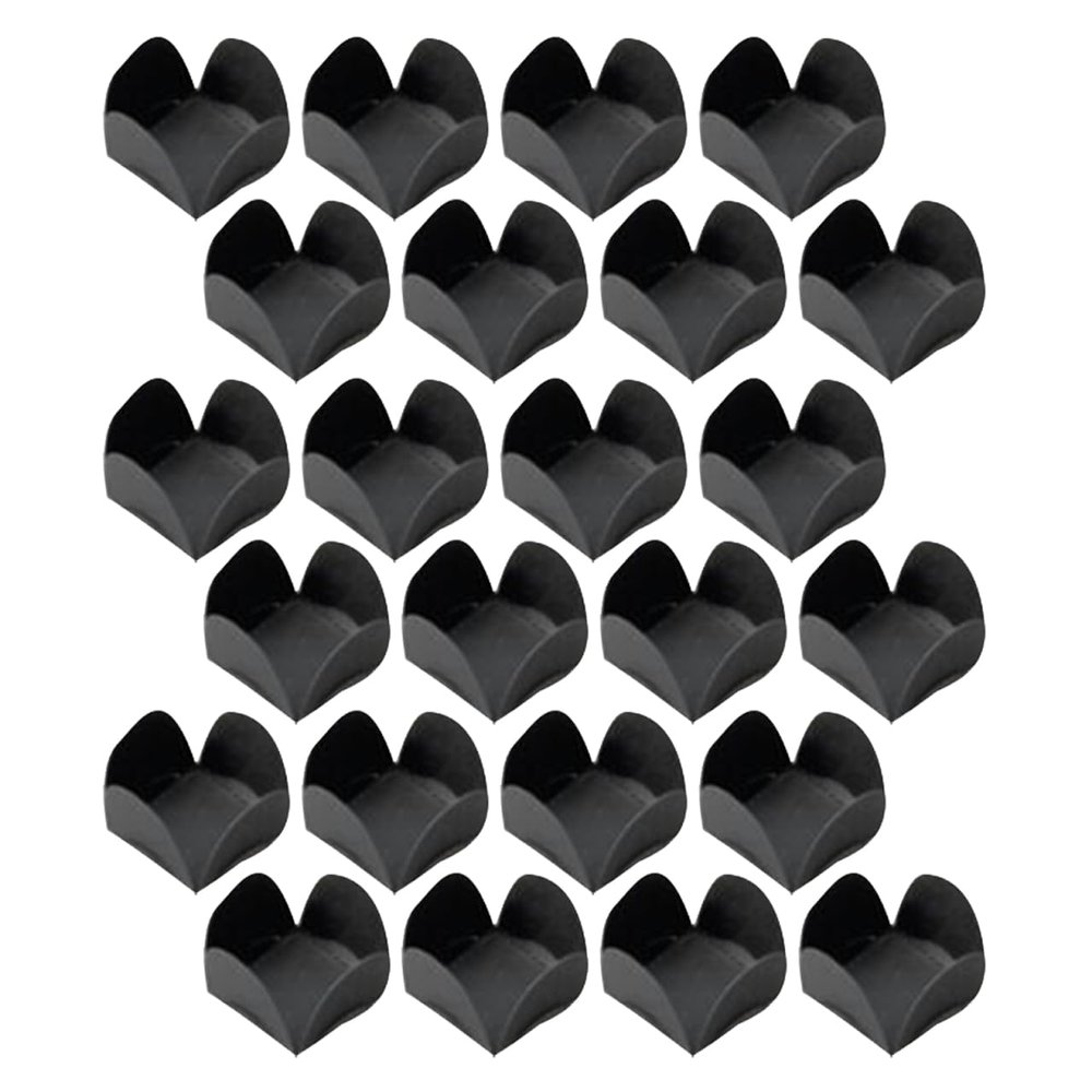 200Pcs Truffle Wrappers Liners Chocolate Candy Cups Tray Food-Grade Cup Cake Liners Paper for Birthday Wedding Party Dessert Base Packaging