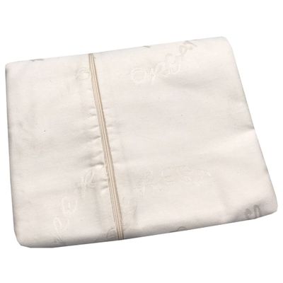 Organic Cotton Zip Mattress Cover Deluxe Damask Twin XL 3"