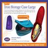 Yazzii Iron Storage Case - Iron Protective Cover - Travel Iron Holder with Handle & Zipper Closure - Iron Carrying Storage Bag - Dustproof & Easy to Carry Red view 4