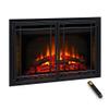 SimpliFire 30-Inch Built-in Electric Fireplace with Mission Door Front (SF-INS30-FT-MISSION-30) view 1