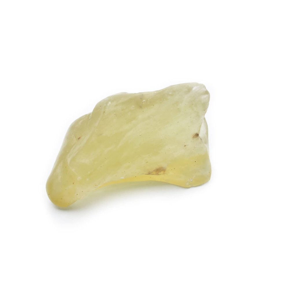 Regulus Libyan Desert Glass Genuine Glass Cosmic Meteorite - Golden Tektite Healing Rock (30-40cts)