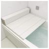 LYLFF Bathtub Cover Bath Board for Tub, Bathtub Insulation Cover 0.7cm White Bathtub Tray Anti-dust Folding Board Shutter Bath Insulation Board (Size : 125x80x0.7cm) view 1