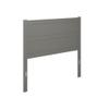 AFI, NoHo Solid Wood Panel Headboard, Full, Grey view 1