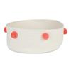 Bone Dry Pet Storage Collection, Decorative Cotton Rope Basket, 15.75x6.25, White/Pink Pom Poms view 1