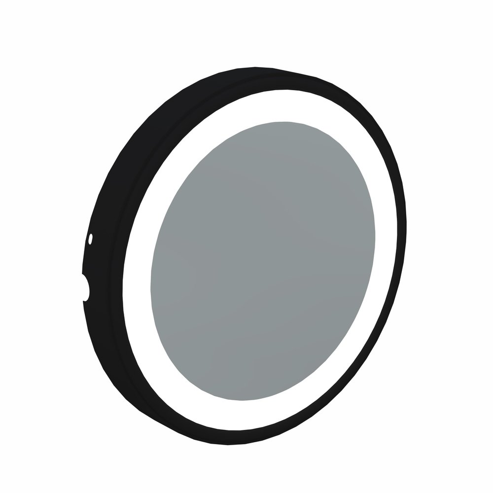 Aptations Optional Lens for Neo Modern LED Mirror - 7x Magnification Lens | Replacement Lens Only - Frameless Bathroom & Makeup Mirror (Matte Black)