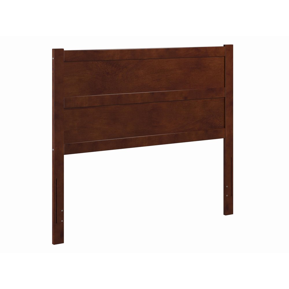 AFI, NoHo Solid Wood Panel Headboard, Full, Walnut