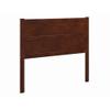 AFI, NoHo Solid Wood Panel Headboard, Full, Walnut view 1