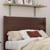 AFI, NoHo Solid Wood Panel Headboard, Full, Walnut view 2