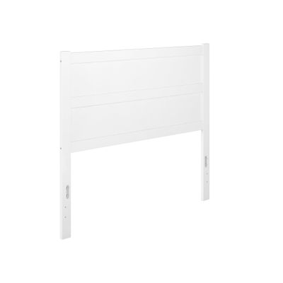 AFI, NoHo Solid Wood Panel Headboard, Full, White