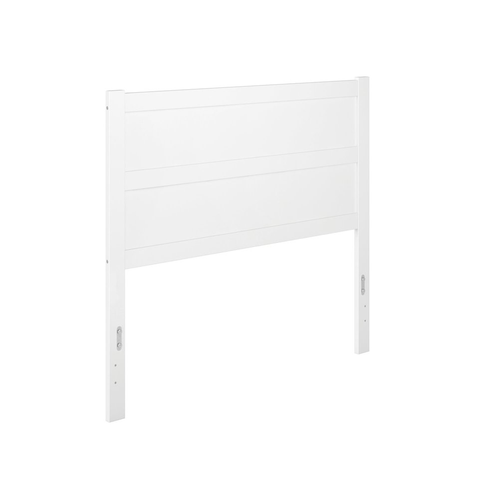 AFI, NoHo Solid Wood Panel Headboard, Full, White