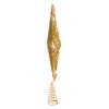 16-Inch 8-Point Pearl and Gold Shimmer Star Treetop view 2