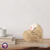 LifeSong Memorials Personalized Solid Wood Heart Decoration for Loss of Loved One 5x5.25x0.75 in Those We Love (Maple) in Loving Memory Condolence Sympathy Comfort Funeral Keepsake (Top Roses) view 3