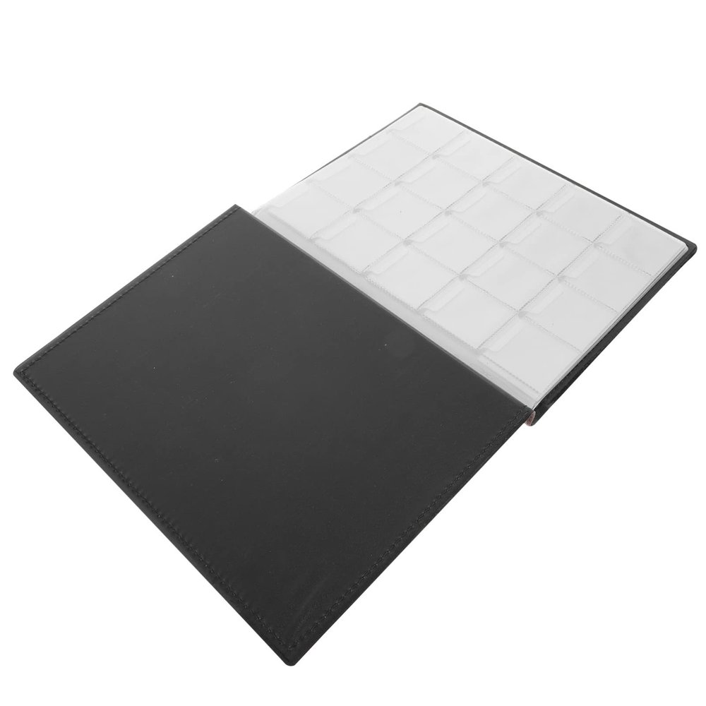 Cabilock Silver Display Holder Coin Collection Album 200 Grids Coin Storage Book