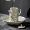 150ml Chinese Retro Hand Painted Ceramic Teapot Handmade Kettle Kungfu Tea Set Tea Ceremony view 2