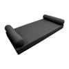 DBM IMPORTS *Cover ONLY*-Style 5 Outdoor Daybed Mattress Bolster Pillow Slipcovers Knife Edge Twin -AD003 view 1