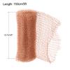 MECCANIXITY Copper Mesh Blocker Stopper Mesh Fill Fabric Mesh 5ft x 5inch for Building Hole view 2