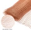 MECCANIXITY Copper Mesh Blocker Stopper Mesh Fill Fabric Mesh 5ft x 5inch for Building Hole view 3