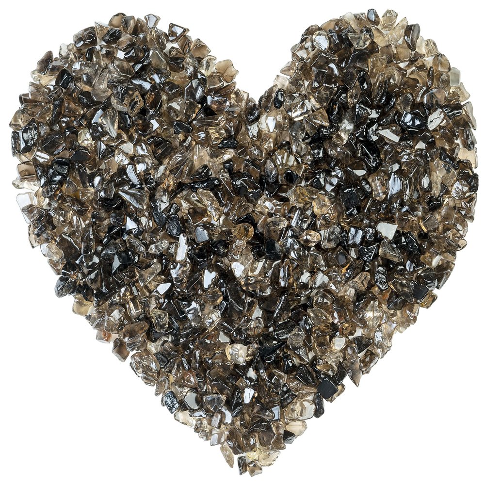 Crocon 1LB Crushed Smoky Quartz Chips Bulk Stone 2000+ Carats Natural Quartz Pieces Irregular Shape Gemstone Tumbling Cabbing Gem Mining Chakra Balancing Reiki and Crystal Healing Home Office Dcor
