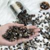 Crocon 1LB Crushed Smoky Quartz Chips Bulk Stone 2000+ Carats Natural Quartz Pieces Irregular Shape Gemstone Tumbling Cabbing Gem Mining Chakra Balancing Reiki and Crystal Healing Home Office Dcor view 2