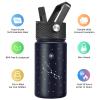 BJPKPK Insulated Water Bottle, 15oz Stainless Steel with Straw Lid view 3
