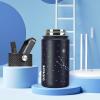 BJPKPK Insulated Water Bottle, 15oz Stainless Steel with Straw Lid view 4