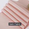 Blush Pink Chair Bows Sashes 50 Pack, Gankar Satin Light Rose Gold Chair Ribbons Ties for Wedding Party Birthday Gender Reveal Decoration view 4