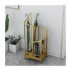Umbrella Stand Racks Golden Commercial Umbrella Holder, Large Modern Umbrella Organizer with Drip Tray, Storage Basket for 12-24 Umbrellas (Size : 25x20x62cm) view 1