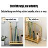 Umbrella Stand Racks Golden Commercial Umbrella Holder, Large Modern Umbrella Organizer with Drip Tray, Storage Basket for 12-24 Umbrellas (Size : 25x20x62cm) view 3